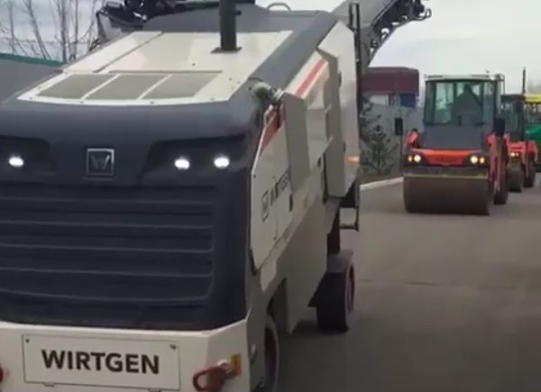Пополнение парка клиентов техникой Wirtgen Group