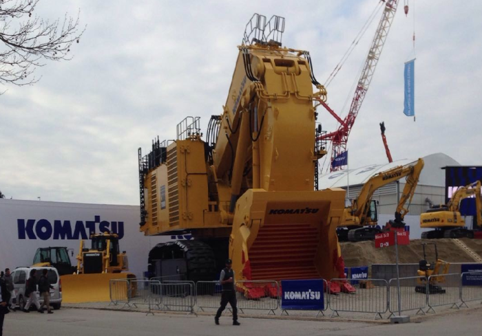 PC7000 - новинка в линейке карьерных экскаваторов KOMATSU!