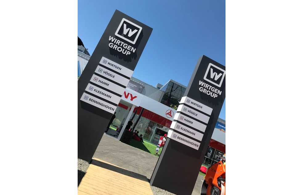 Техника WIRTGEN GROUP на bauma CTT RUSSIA 2019
