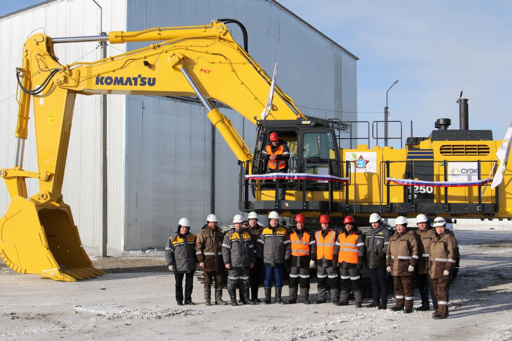 Мировой рекорд Komatsu в Забайкалье
