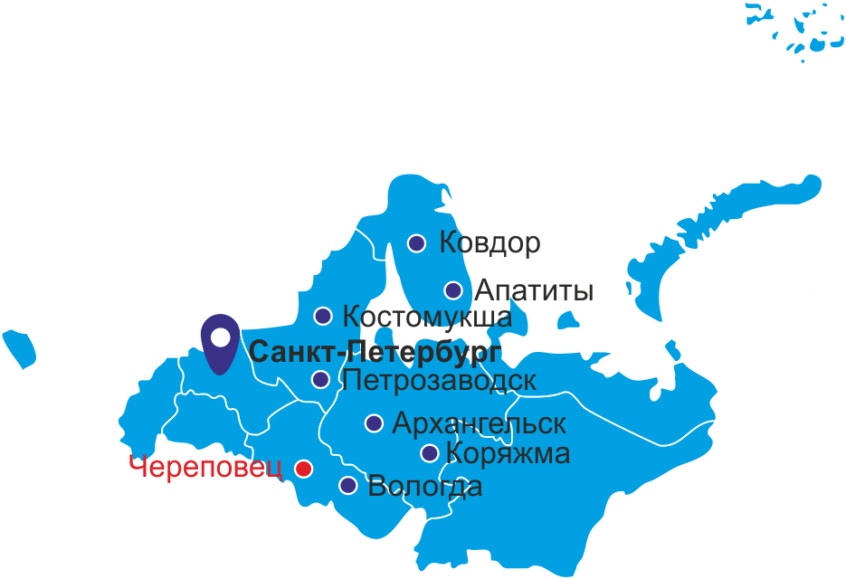 Новое представительство компании в г. Череповец