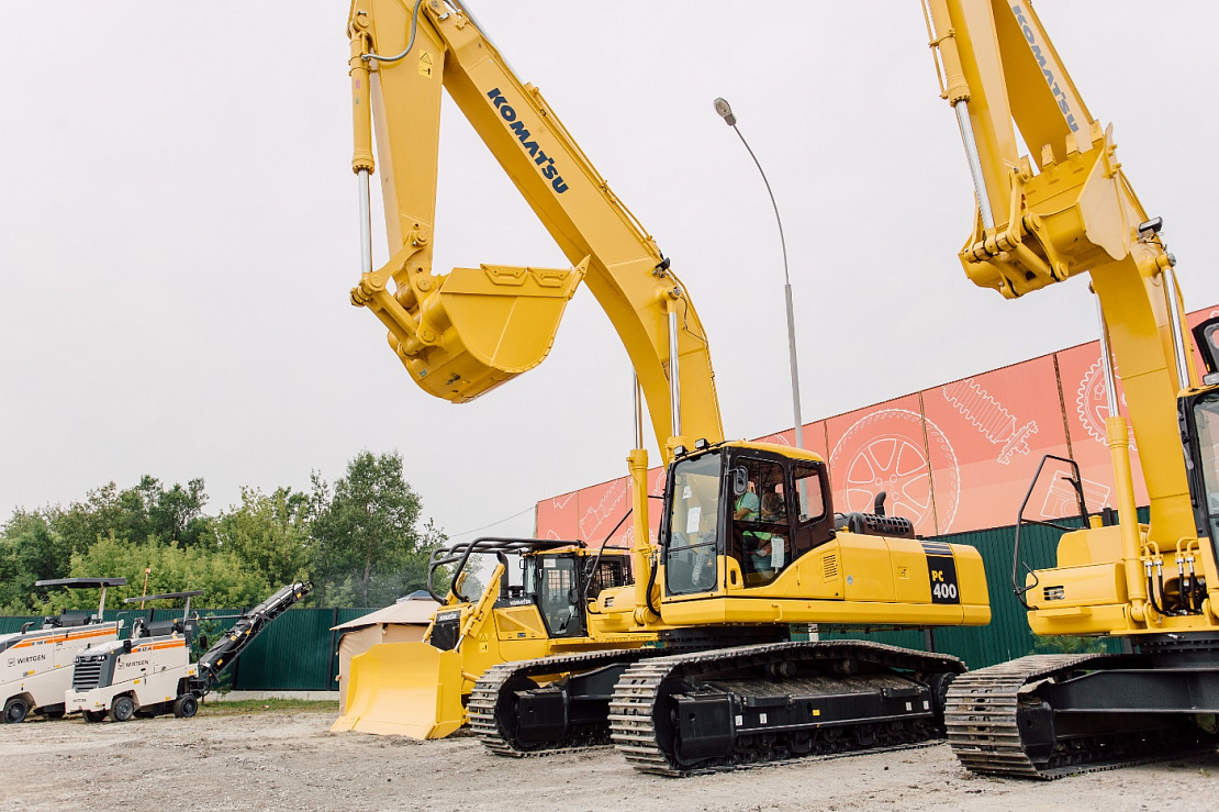 День открытых дверей Komatsu в Дальневосточном Филиале «Сумитек Интернейшнл»