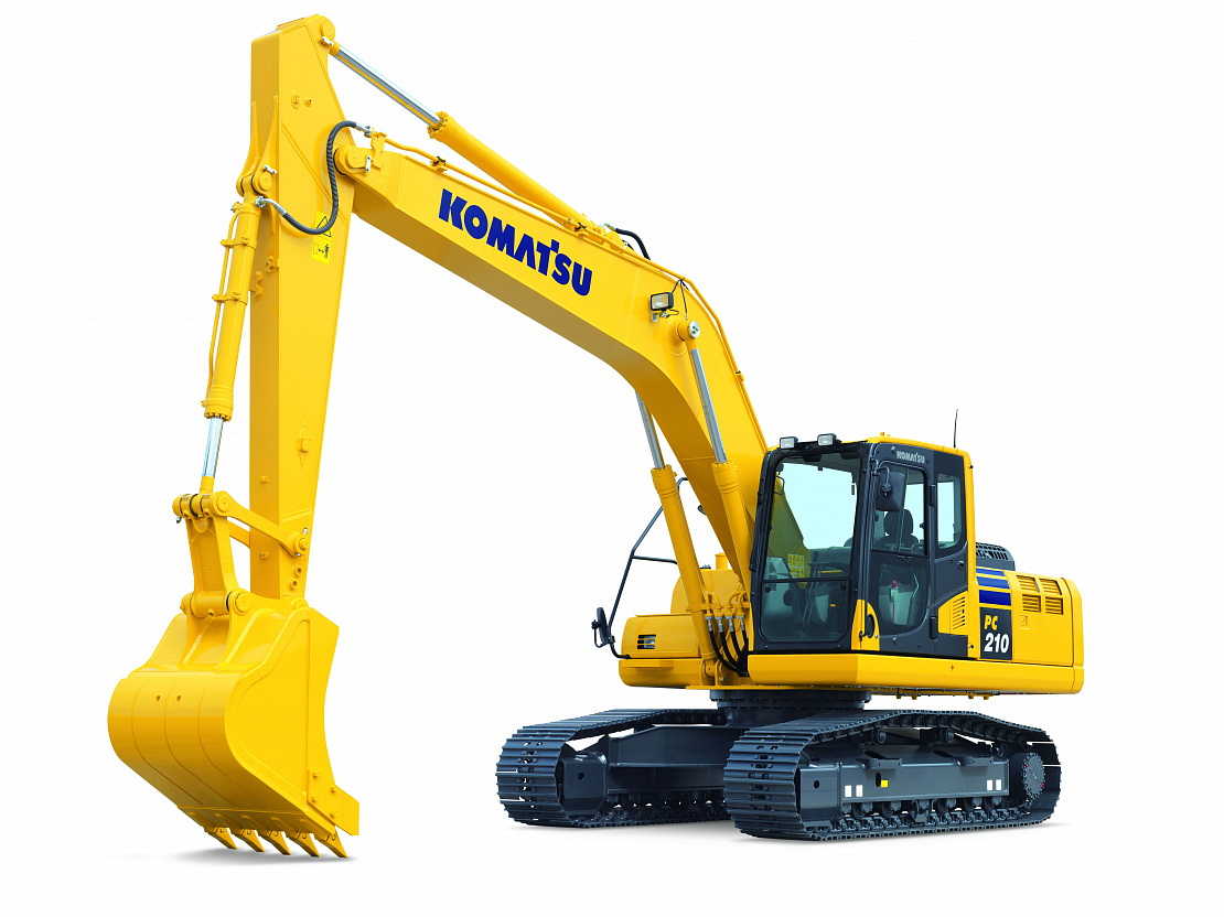 Гидравлический экскаватор нового поколения Komatsu PC210-10M0