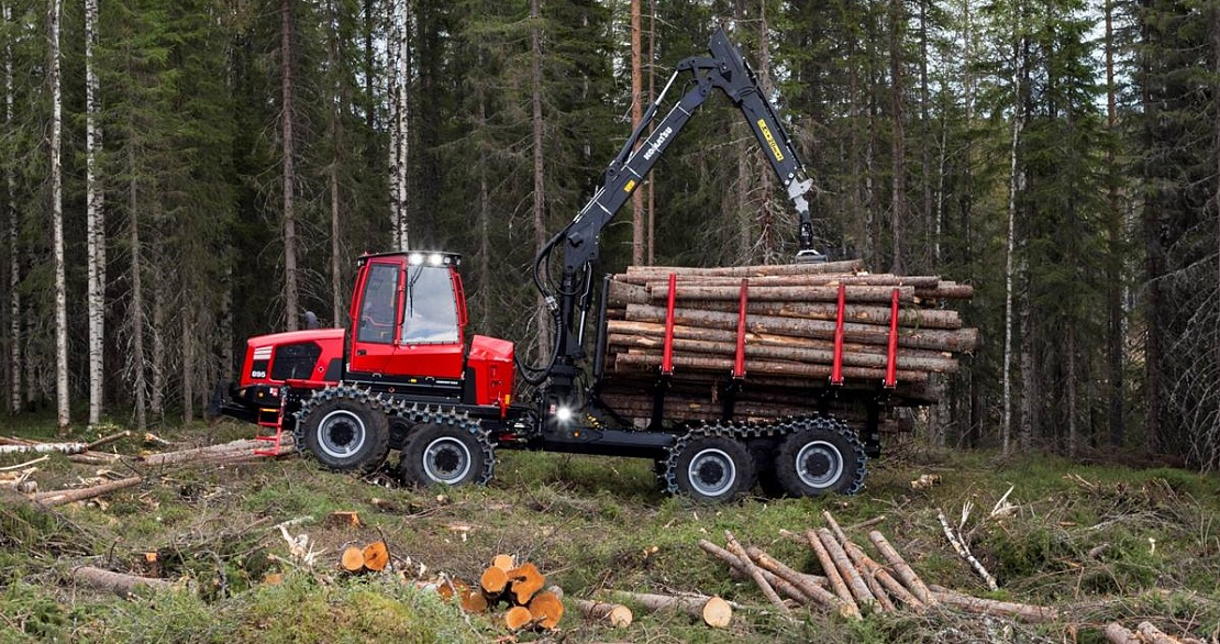 Техника Komatsu Forest: поехали!
